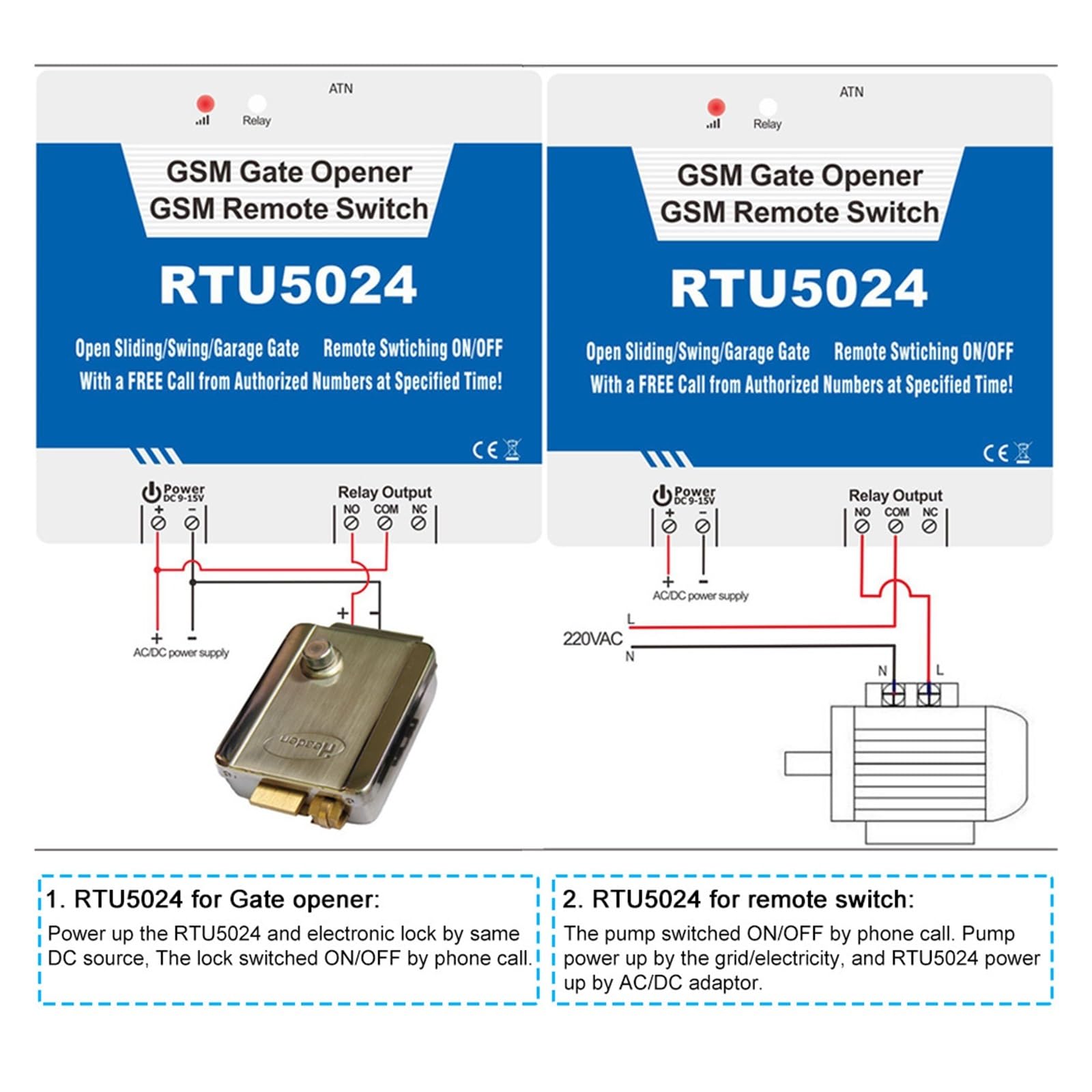 Zestaw do otwierania bramy GSM zdalny włącznik/wyłącznik bezpłatne połączenie obsługa poleceń SMS 850/900/1800/1900 MHz