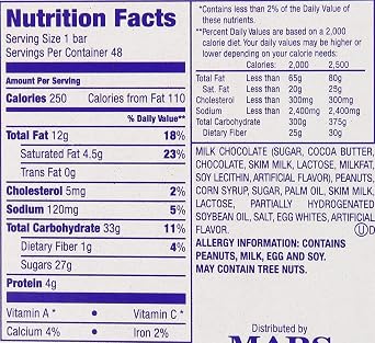 Snickers Single Bar Chocolate Candy, 48 bars of 1.86oz each.