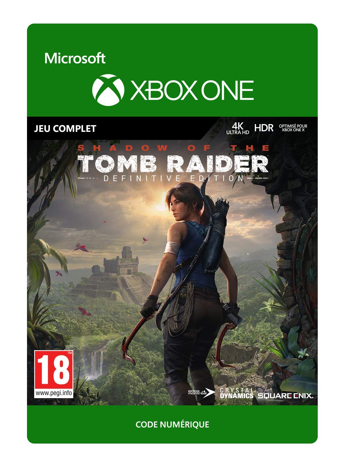 Shadow of the Tomb Raider Xbox One Code Jeu Évitez les Disques - 2