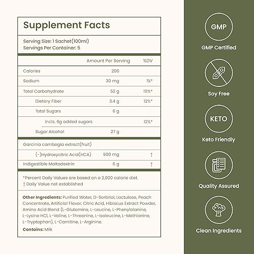 Miniatura 7 de LABBEAUTY FreedomCafe - Desintoxicación de 5 días de melocotón - Apoya el alivio del estreñimiento y los movimientos intestinales regulares -