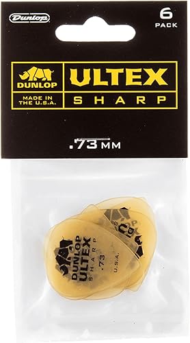 Vista 25 de Jim Dunlop 433P73 Dun Ultex púa, paquete de 6