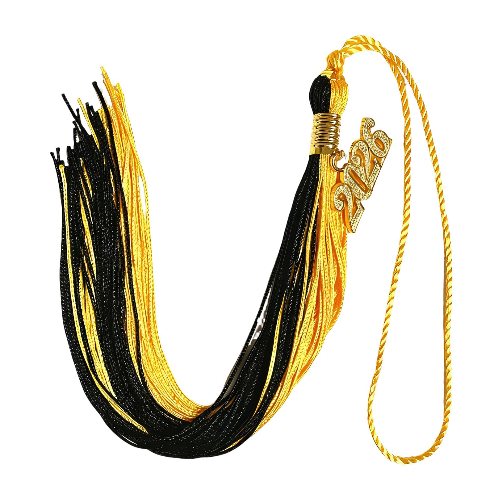 Graduation Cap Tassels 2026 Year Marking Sturdy Attachment for Commencement Ceremony Graduation Year Charm