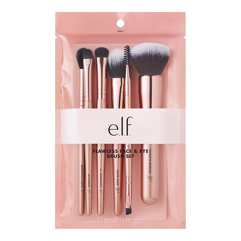 Kit de Pincéis para Maquiagem e.l.f. com 6 Peças