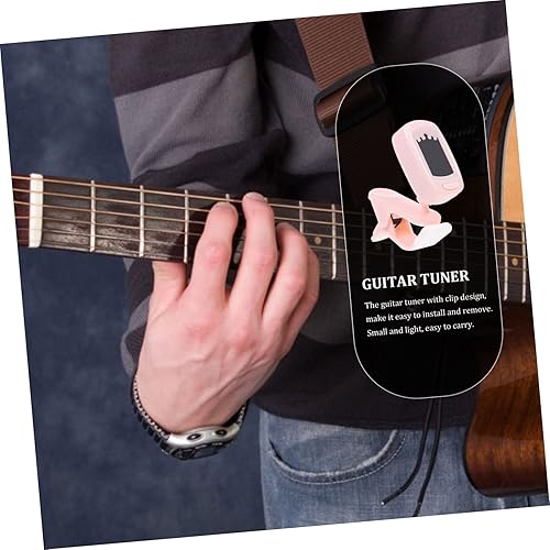 Miniatura 8 de SAFIGLE Afinador de guitarra profesional, afinador de violín, accesorio de afinación de violín, instrumentos musicales para niños, accesorios de