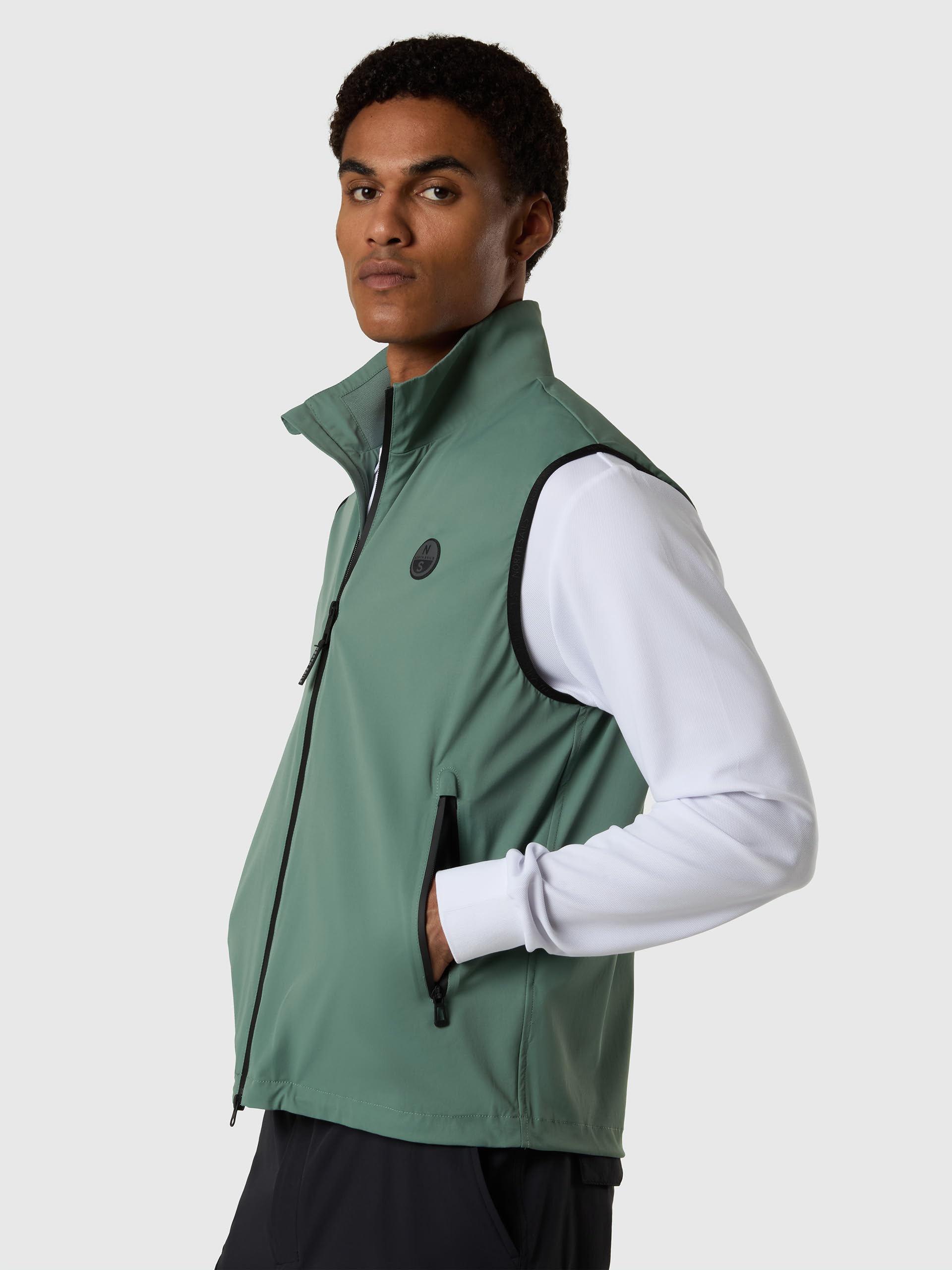 NORTH SAILS Gilet Ventolite Uomo in Tessuto a Maglia Stretch