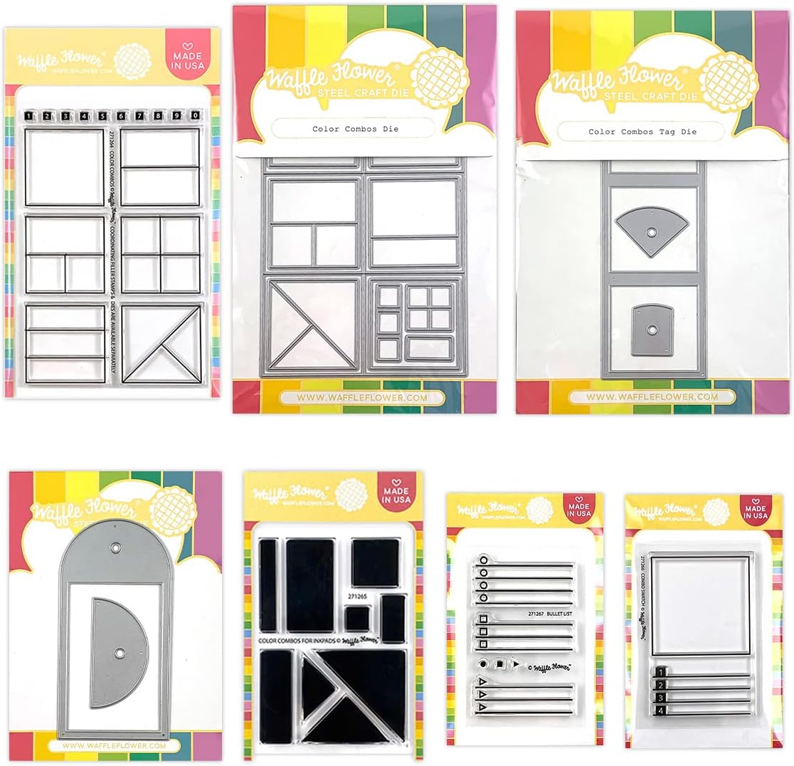 Waffle Flower Color Combos Bundle