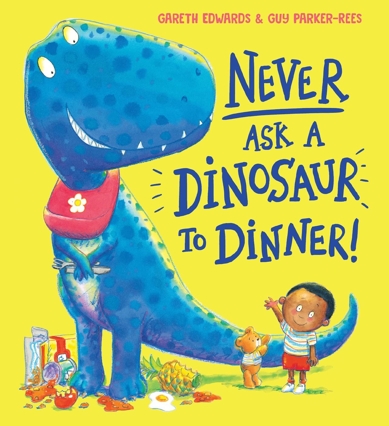 Gareth Edwards Never Ask a Dinosaur to Dinner Paperback Book