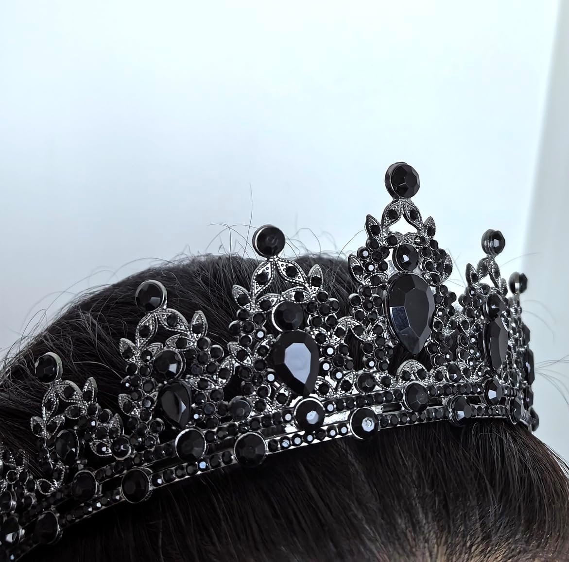 Just Divorced Party Sash Crown Kit Funny Divorced Gifts for Women, Black Crown Silvery Sash Happy Divorce Party Decorations Decor Supplies Favors image 2