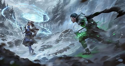 Miniatura 4 de IVION: The Rune and The Rime | APE Games | Juego de mesa | 2 jugadores | 20-60 minutos | Edades 14 + | Fantasía | Duelo de héroes | Construcción de