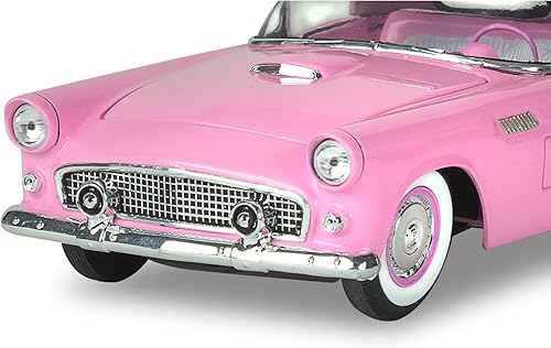Miniatura 4 de Revell 85-4518 1956 Ford Thunderbird Model Car Kit 1:24 Escala 87 piezas Nivel de habilidad 4 Kit de construcción de modelos de plástico
