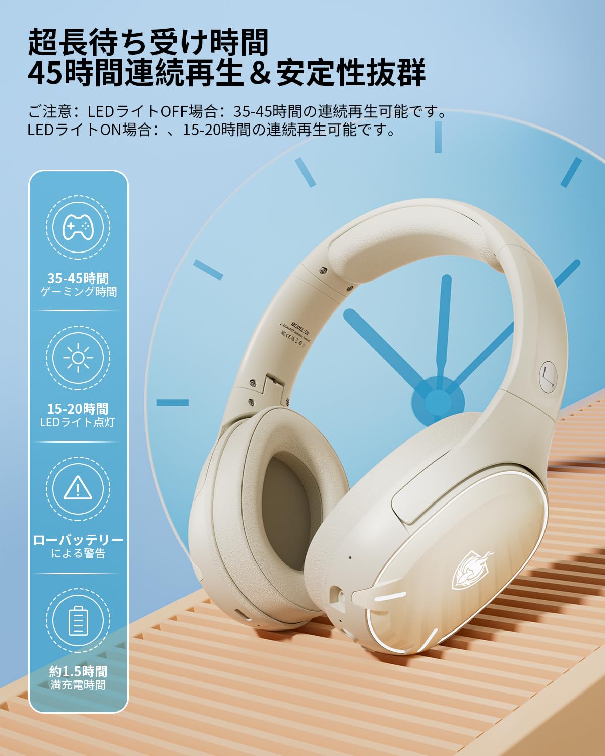 Amazon.co.jp: 【Bluetooth5.3 有線・無線両用】ゲーミングヘッド