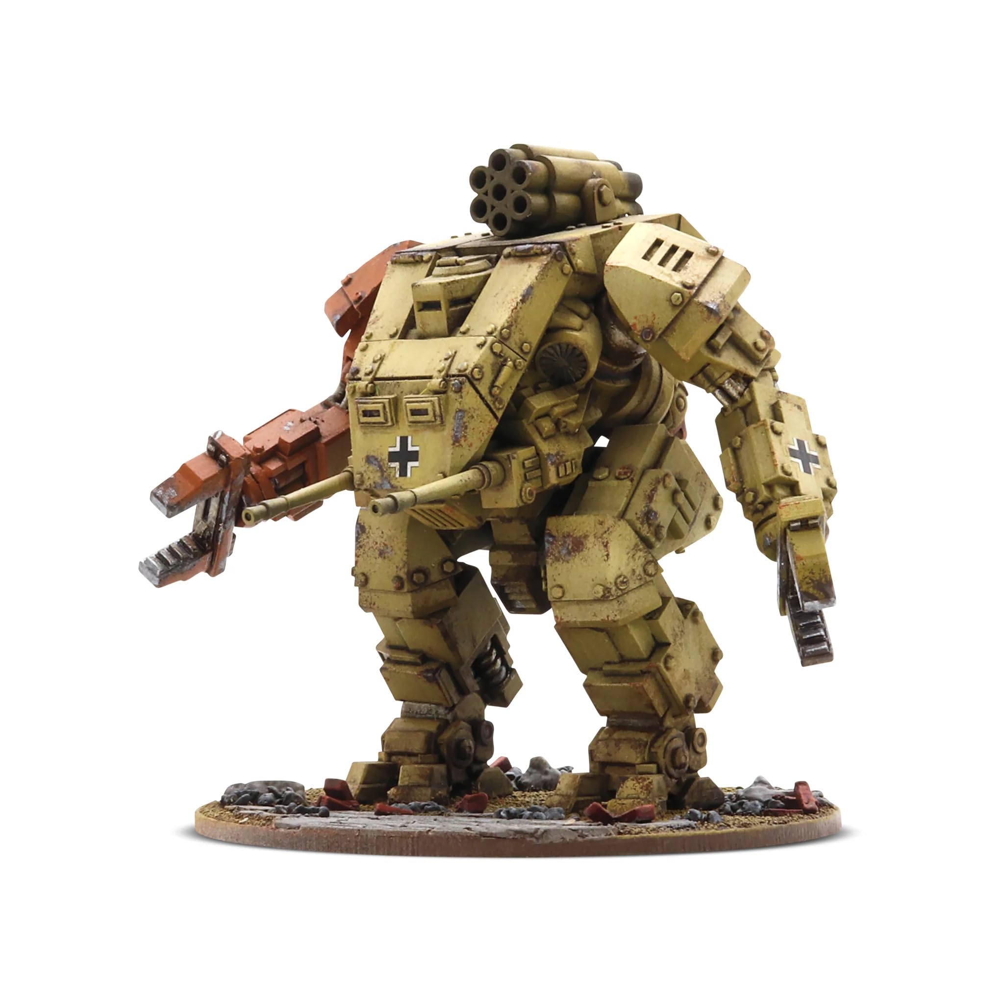 Warlord Games Heuschrecke (Locust) Medium Panzermech - Axis Miniature for Konflikt 47 Highly Detailed 28mm Scale Miniatures - Image 4