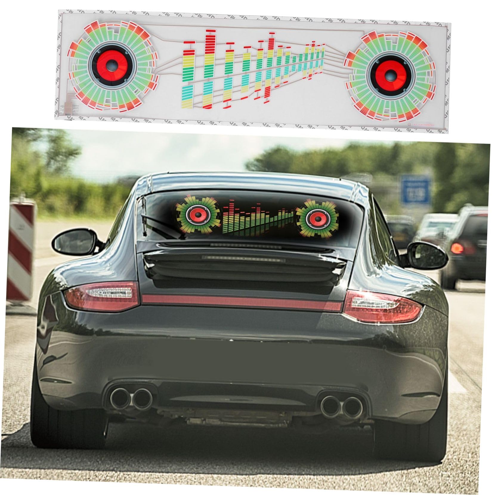 Control De Voz Luz De Automotriz Luz Musical Patentada USB Lámpara De Noche para Coche