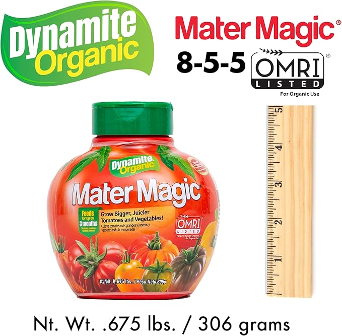 Fertilizante Orgánico para Tomates Dynamite Mater Magic 0.675 lb miniatura 7