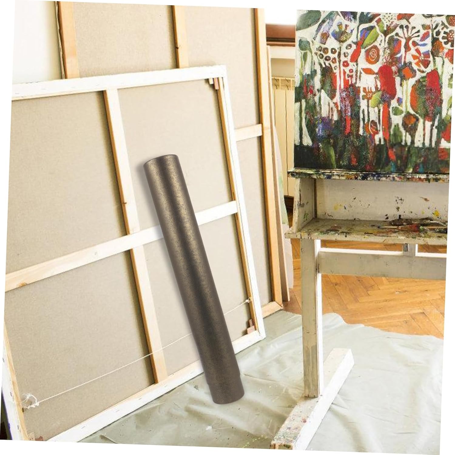 ARTIBETTER Expandable Poster Tube for Artwork and Documents Telescopic Storage Tube Protective Design for Artists and Planners and Portable Carrying