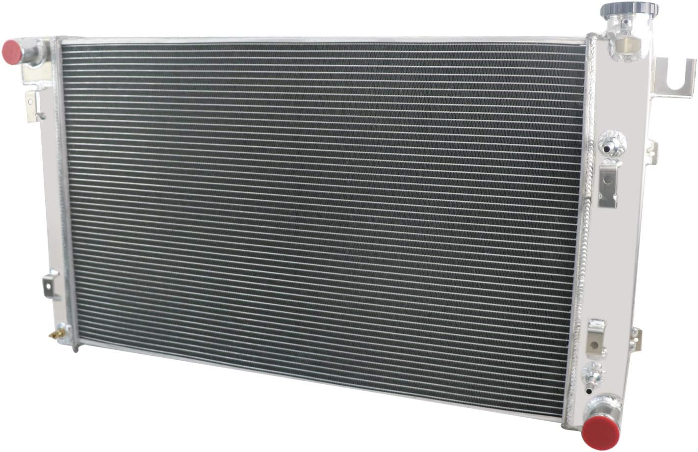 ALLOYWORKS 3 Row Aluminum Radiator for 1994-2002 Dodge Ram 1500 2500 3500 V6 V8