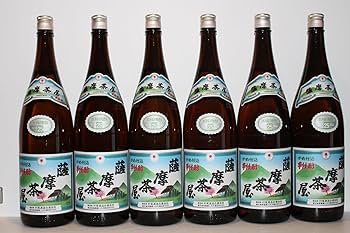 Amazon.co.jp: 薩摩茶屋 25度 1800ml×6本 芋焼酎 村尾酒造