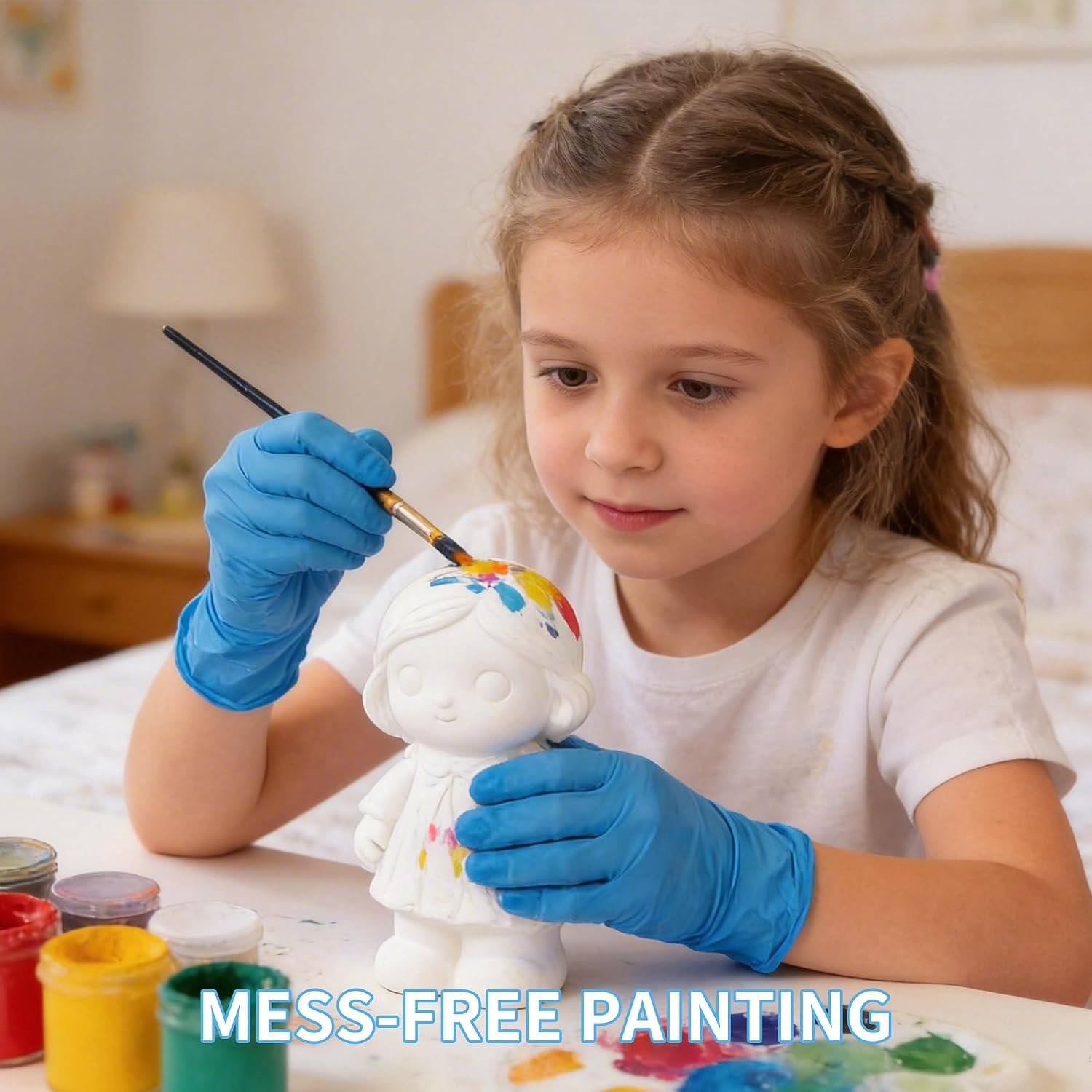XXS Kids Disposable Nitrile Gloves, 4 Mil, 100 Count image 4