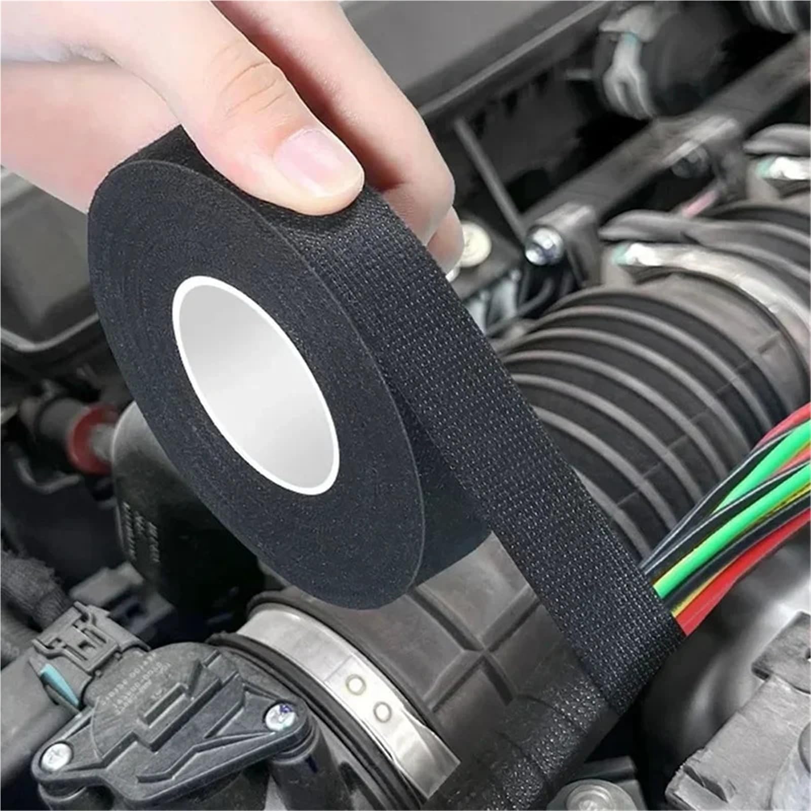 9/15/25/32/50 mm Klebeband for Auto-Motorraum, Auto mit temperaturbeständiger Isolierung, flammhemmendes Isolierband
