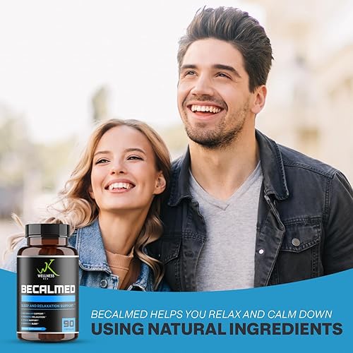 Miniatura 6 de BeCalmed Suplemento de apoyo para el estrés 8 en 1  Glicinato de magnesio + L-treonato  Becalmed y relajado  Claridad mental y enfoque  Ingredientes