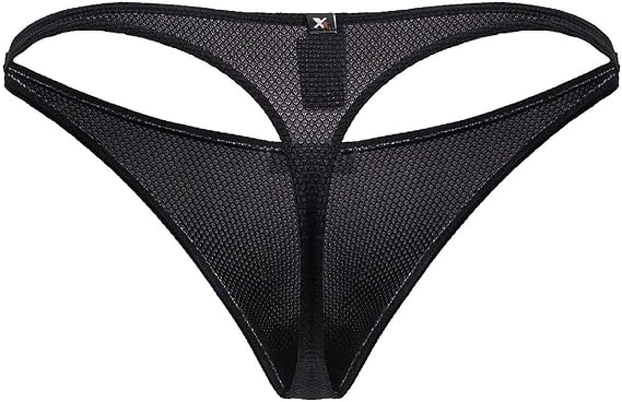 Pink Microfiber Thong by Xtremen
