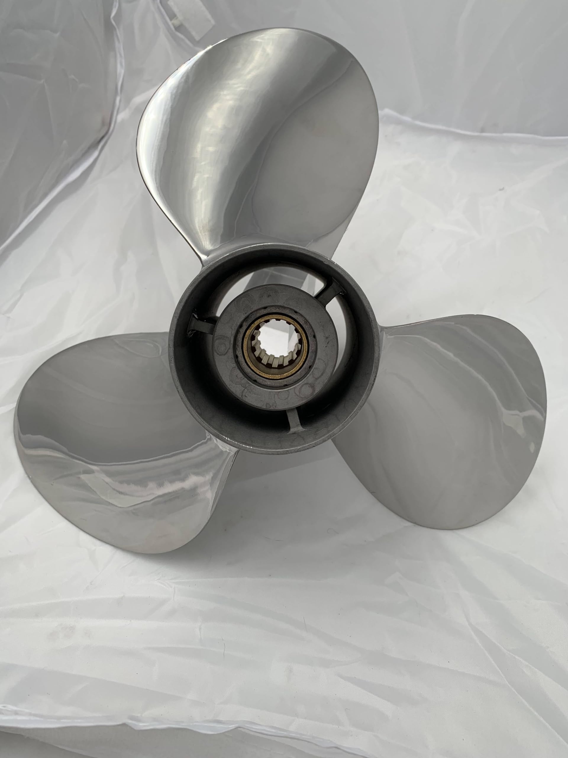 Elica 35-65HP 11-5/8X11 in acciaio inox 13 denti SS Prop per Suzuki fuoribordo