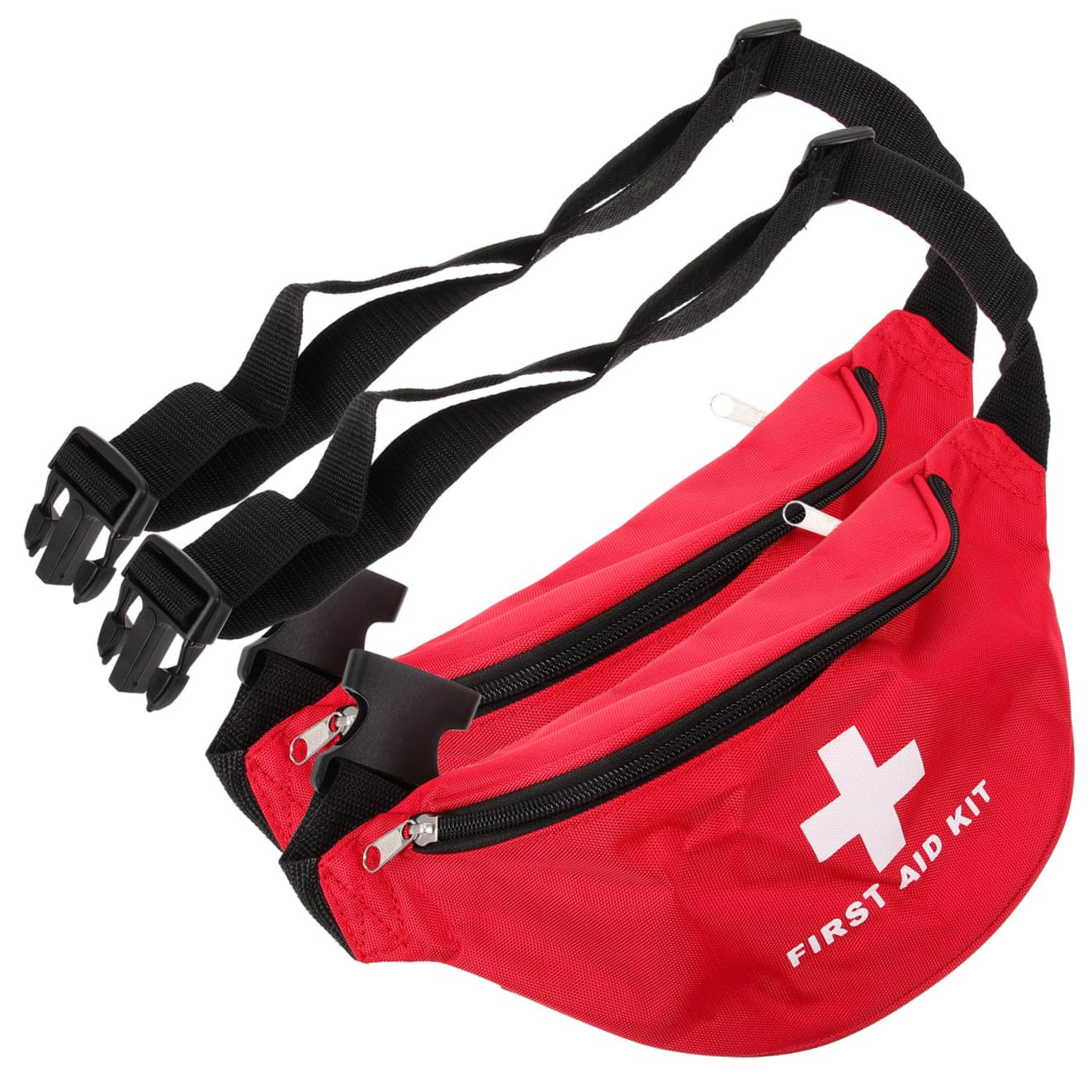 Sosoport 5 Set Sacca Di Pronto Soccorso Kit Medico Per Auto Kit Di Emergenza Domestica Kit Medico Di Emergenza Tela Di Nylon Rosso 2 Pezzi*5