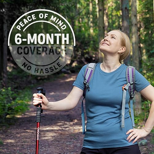 Miniatura 5 de Merino Protect Camisetas 100% de lana merino para mujer, cuello redondo, manga corta, resistencia al olor, capa base, viajes, senderismo, camiseta