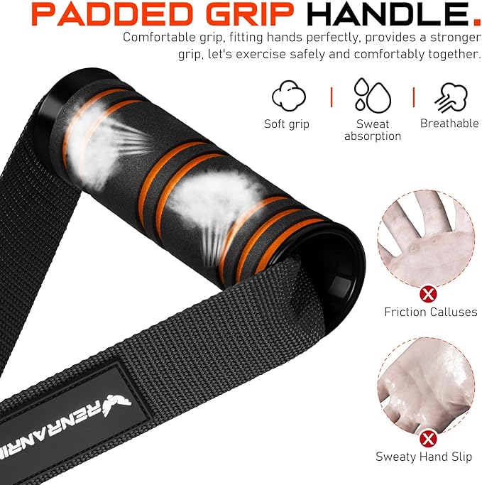 Replacement handle attachments for cable machine pulleys are designed to easily replace worn-out or damaged handles on fitness equipment. These attachments are often made from durable materials like rubber, foam, or metal to withstand regular use and provide a secure grip during workouts. They can be adjusted or interchanged to suit different exercises and fitness levels, making them a versatile and practical addition to any home gym setup.