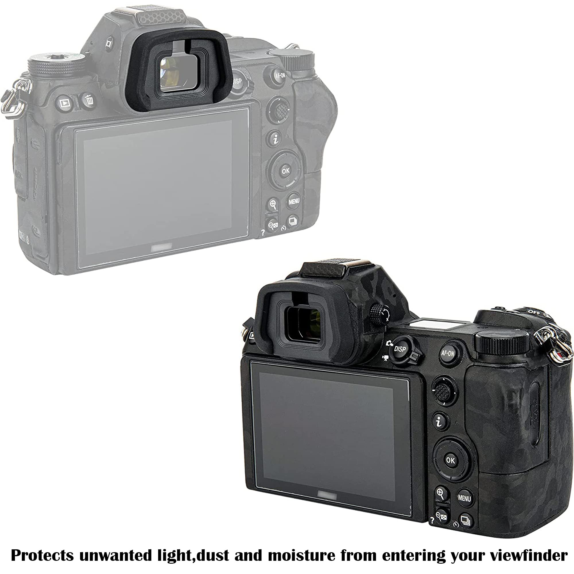 Amazon.com : Eyepiece Eyecup Eye Cup DK-29 for Nikon Z7 II Z7 Z6