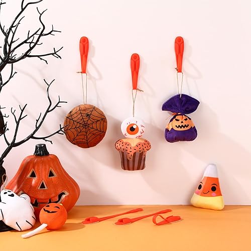 Miniatura 9 de 12 piezas de guirnalda de Navidad para manto de cuerda, organizador de cables para electrodomésticos, organizador autoadhesivo de silicona adhesiva