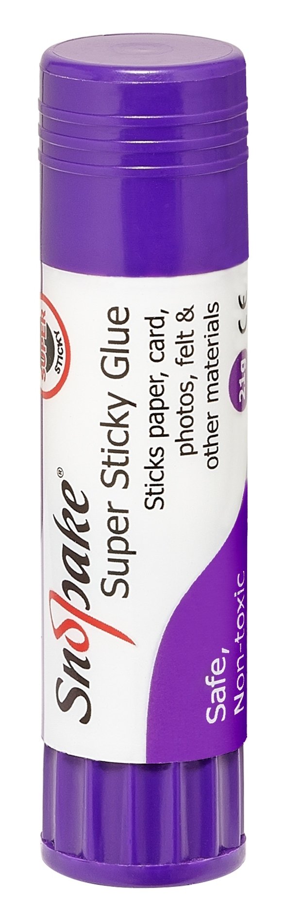 Snopake Super Sticky 21 g GlueStick (Pack of 1) Safe, Washable & Non-Toxic (15724s)