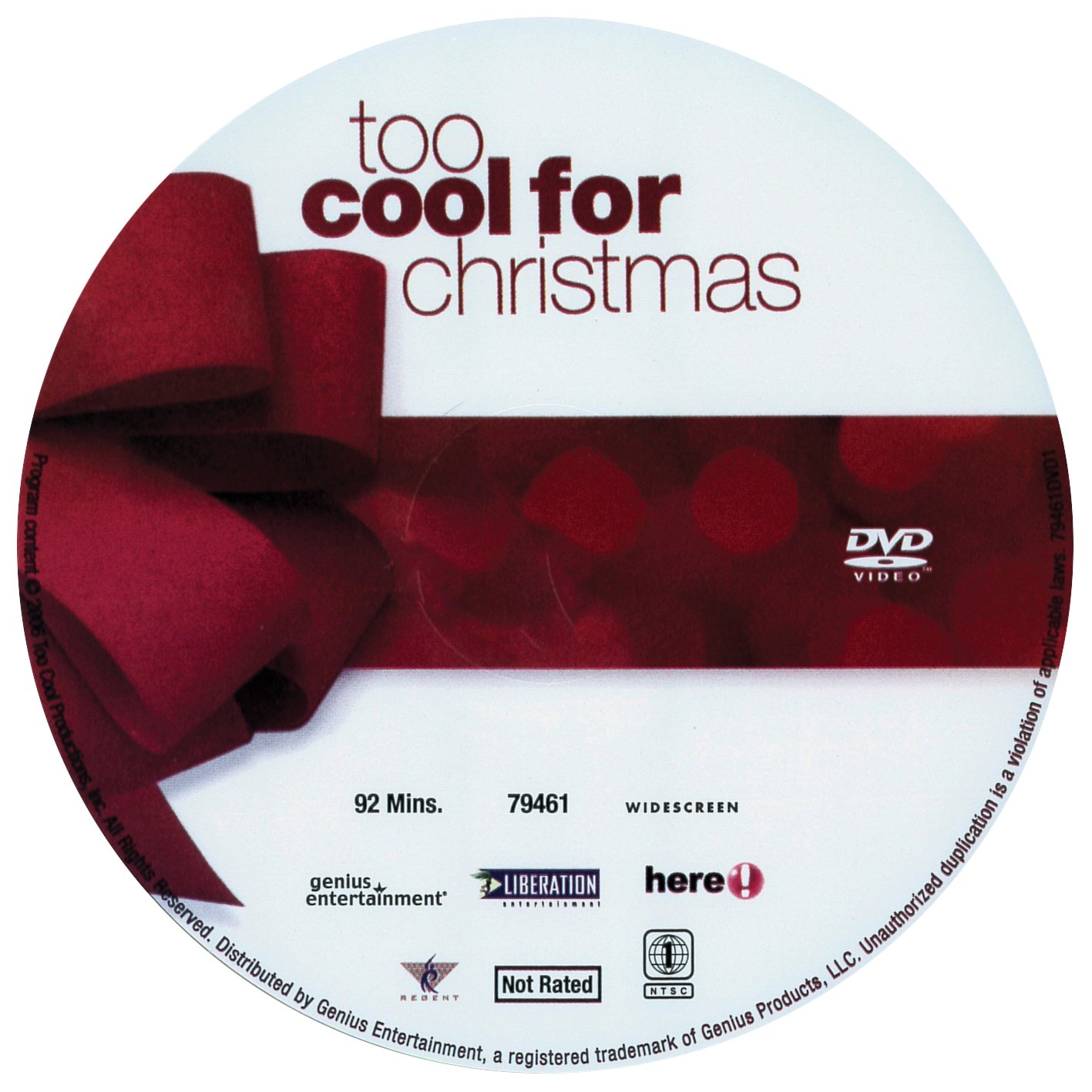 DVD Too Cool for Christmas para tardes de cine familiar navideño en casa