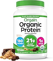 Vista 1 de Orgain Polvo de proteínas a base de plantas orgánicas, mantequilla