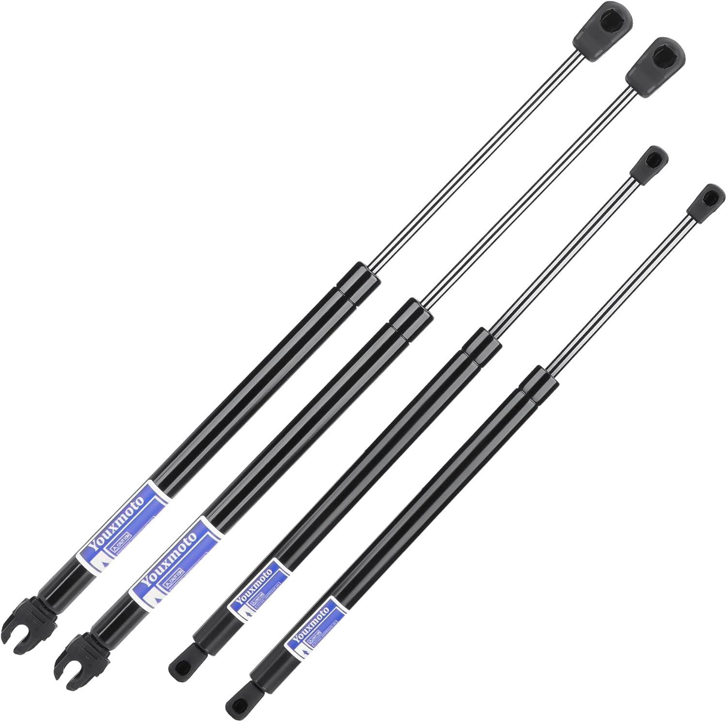 Rear Liftgate Tailgate 6110 and Window 6607 Lift Supports Struts fit for Nissan Pathfinder 2005-2013 Gas Springs Shocks, Set of 4
