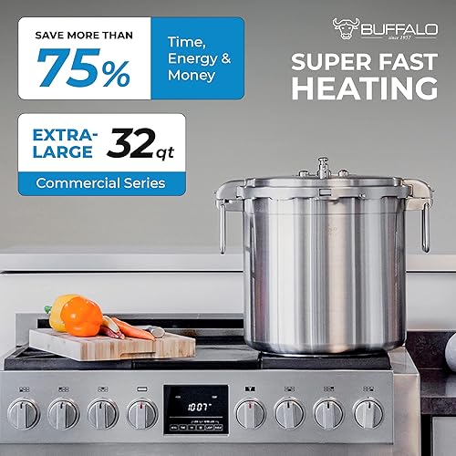 Miniatura 5 de Buffalo olla de presión de acero inoxidable Acero inoxidable
