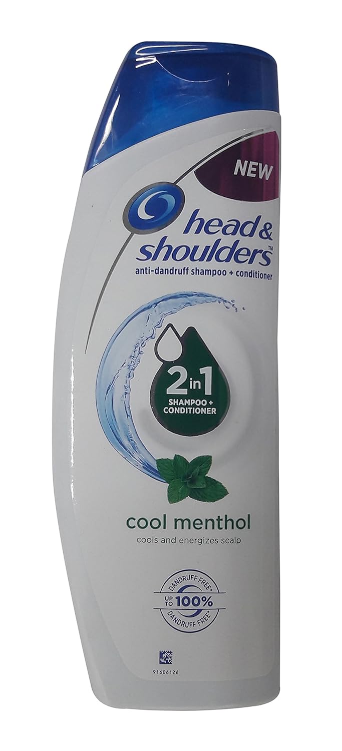 Head & Shoulders 2in1 Shampoo + Conditioner Cool Menthol, 360ml