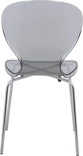 Miniatura 6 de LeisureMod Carson Mid-Century - Juego de 2 sillas auxiliares de comedor (negro)