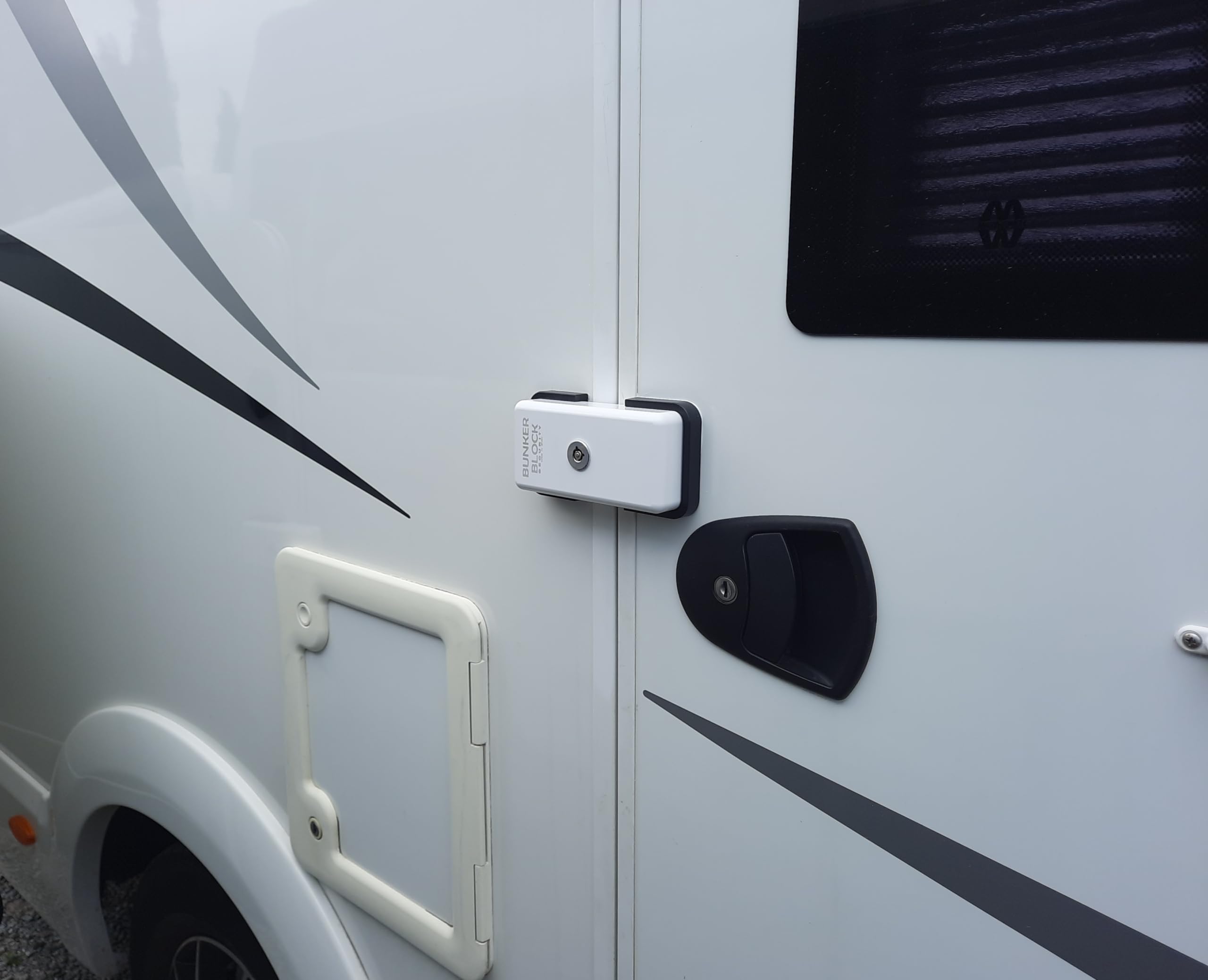 Autocaravana CERRADURAS Puertas Bunker Block - Modelo Manual - Leer descripcion del Producto