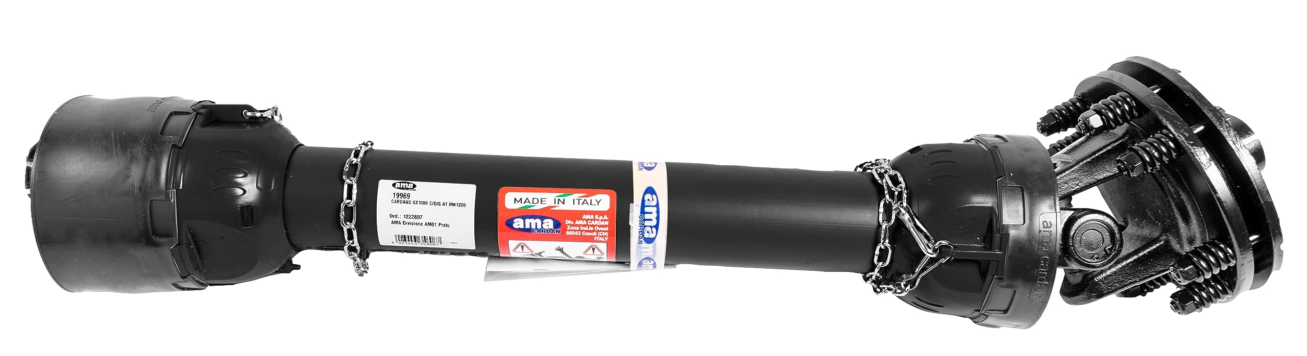 Albero Cardanico Ama Cat. 6 100 cm 64/100 HP Limitatore Dischi