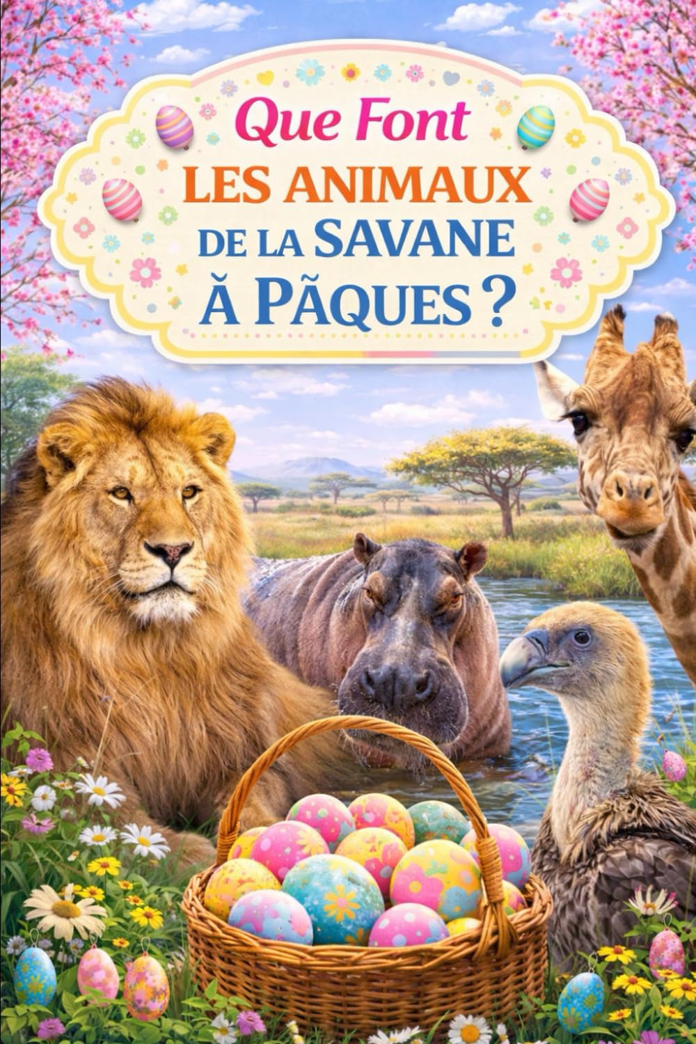 Que font les animaux à Pâques: Animaux de la savane (Que font les animaux au rythme des saisons ?)