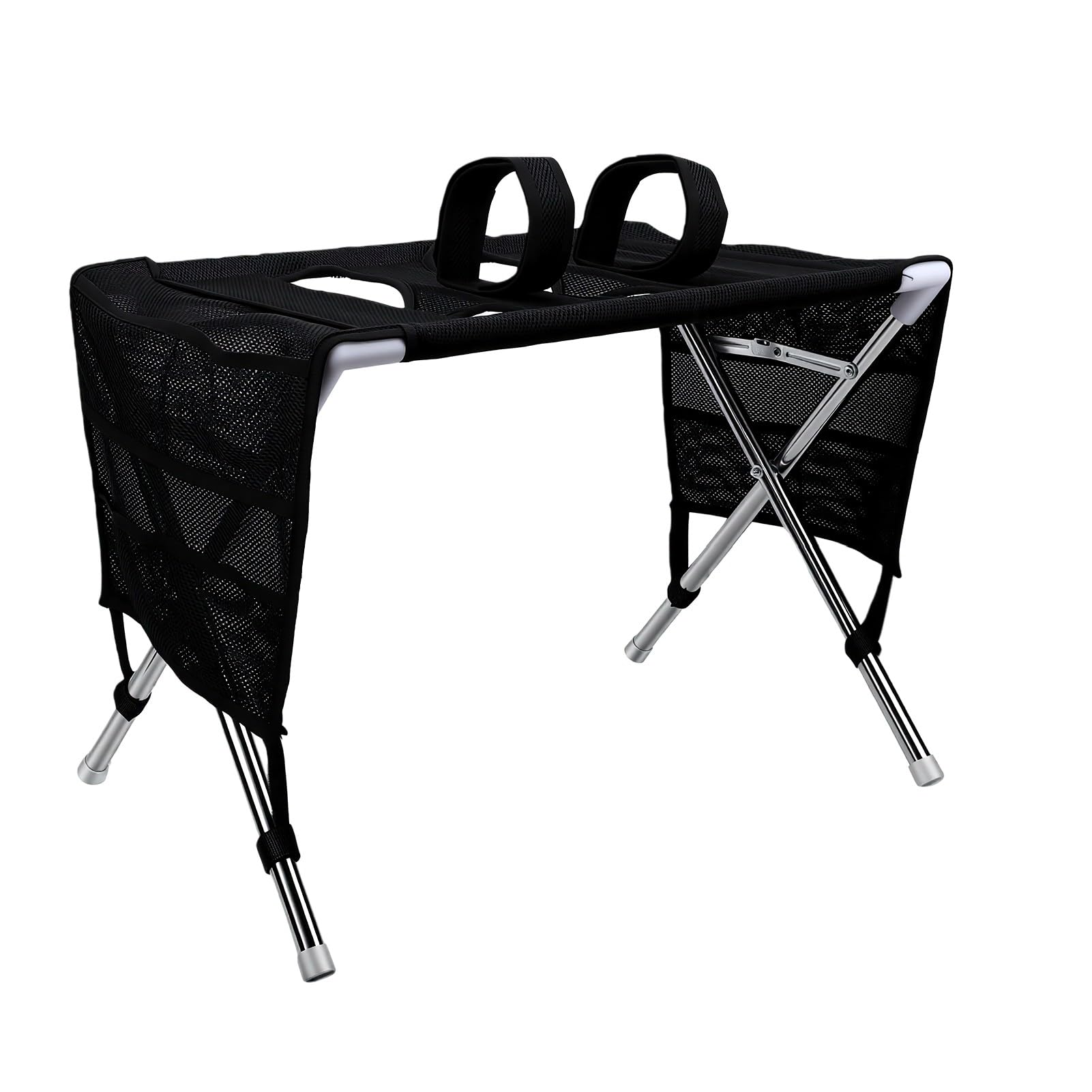 Haustier Badehängematte für Hunde, Verstellbare Rückhaltung (Black)