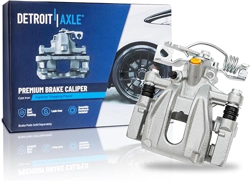Miniatura 104 de Detroit Axle - Pinza de freno delantera derecha con soporte de repuesto para Chevrolet Equinox Captiva Sport Pontiac Torrent Saturn Vue Suzuki XL-7