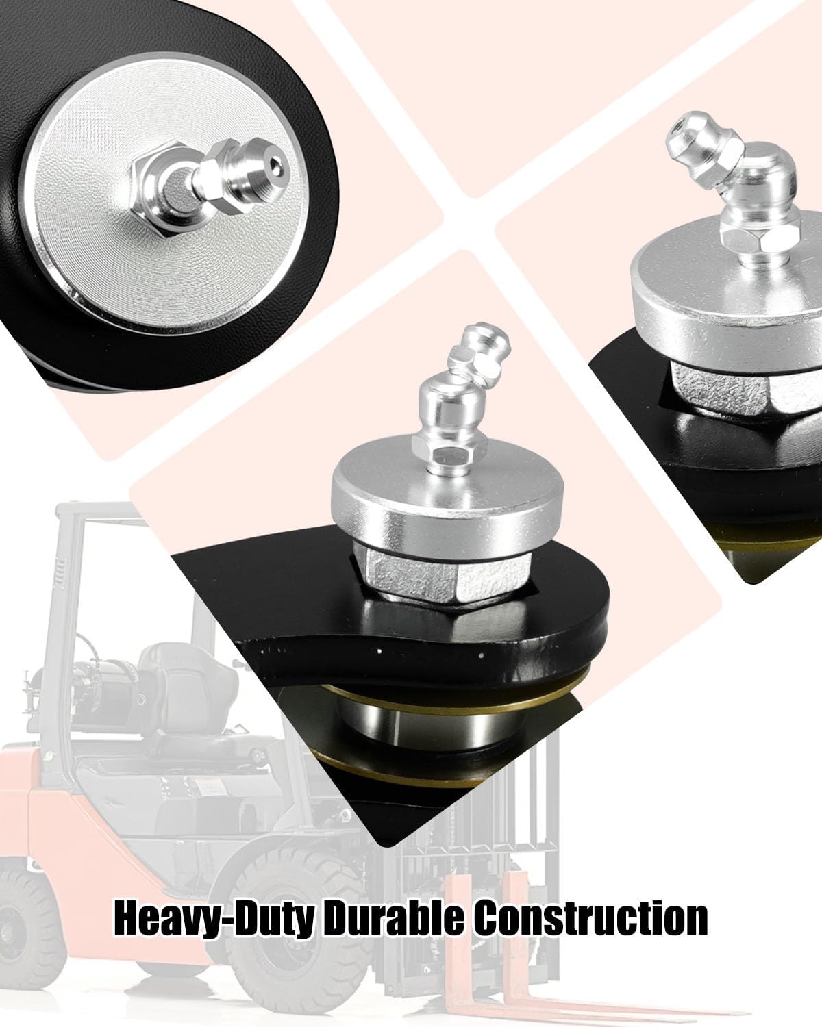 90965-U9033-71 Steer Axle Kit, Forklift Tie Rod Kit Fit for Toyota Forklift 8FGU15 8FGU18 8FGU20 8FGU25 8FGU30 8FGU32 8FBCU20 8FBCU25 8FGCU20 8FGCU25 8FGCU30 8FGCU32, Replace 90965U903371