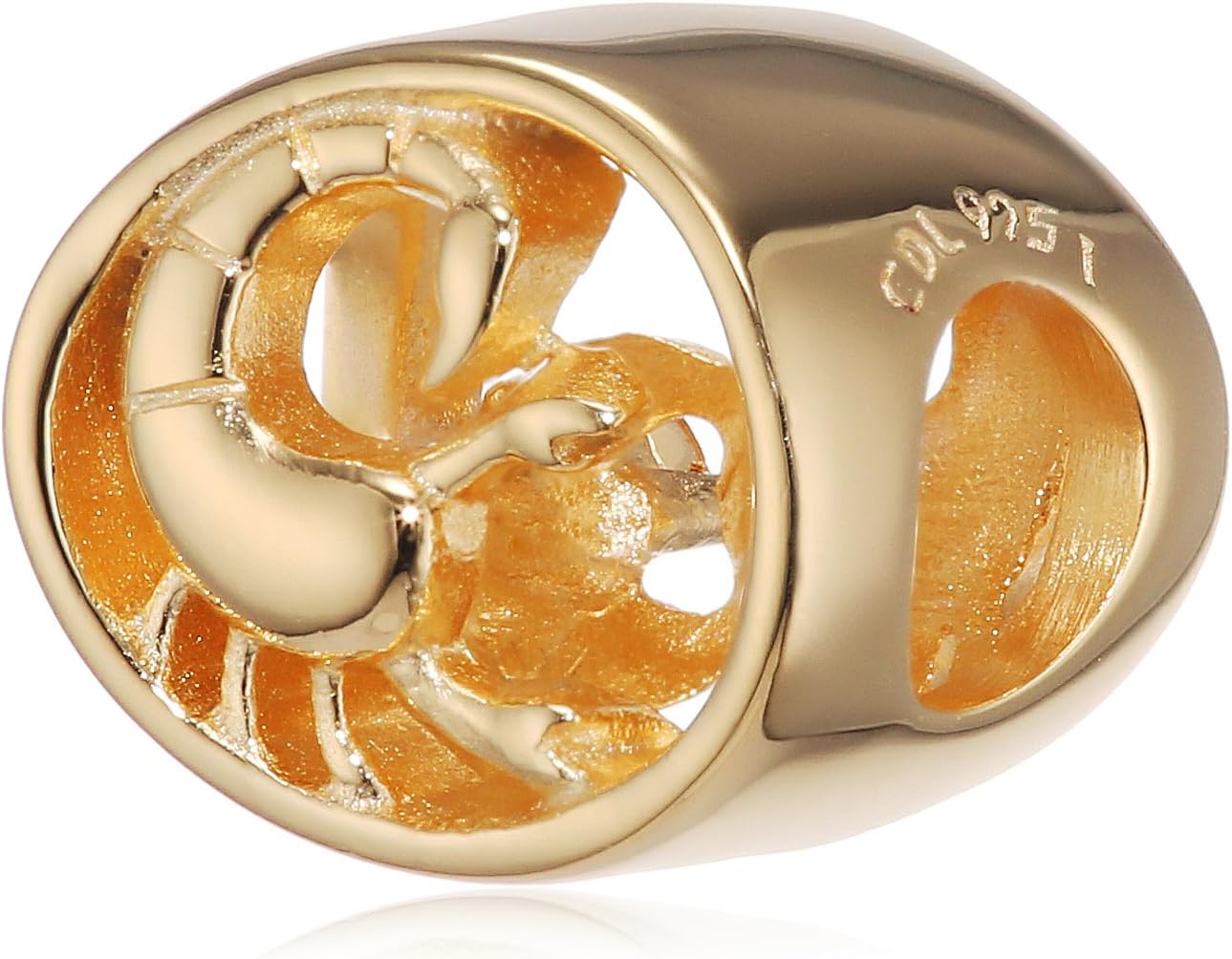 Christina Jewelry Women Silver Bead Charm - 623-G63