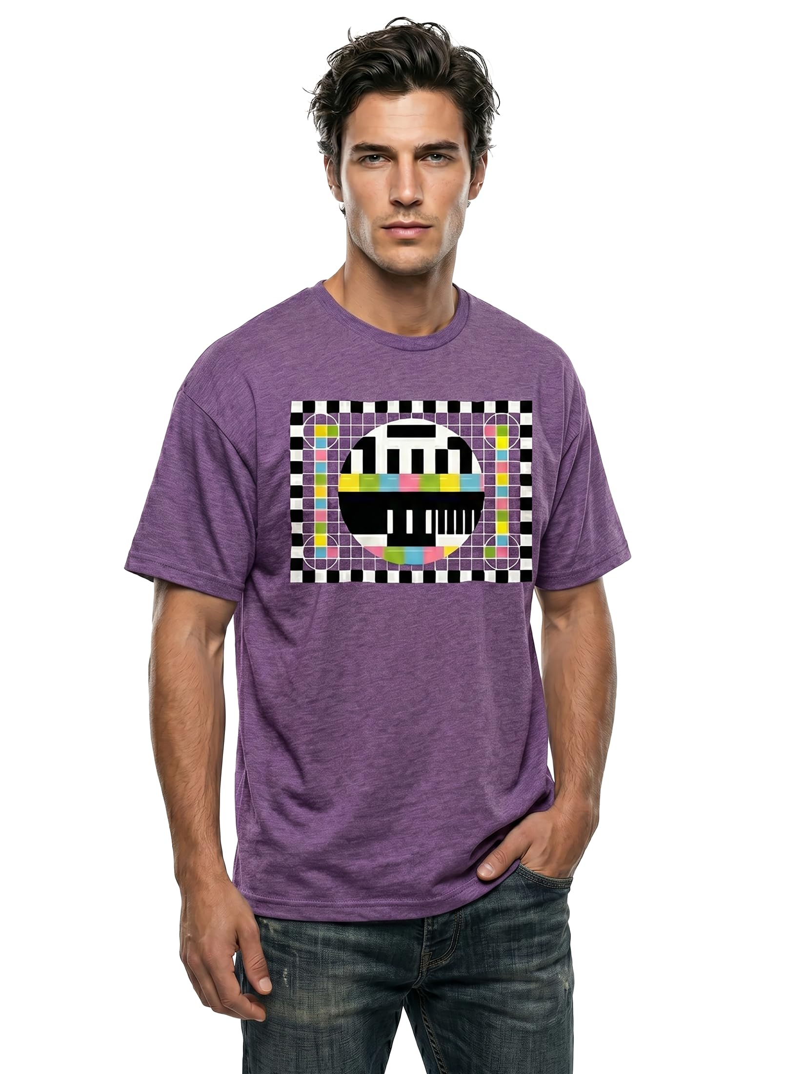 MAKAYA Camiseta para Hombre - PATRÓN DE Prueba