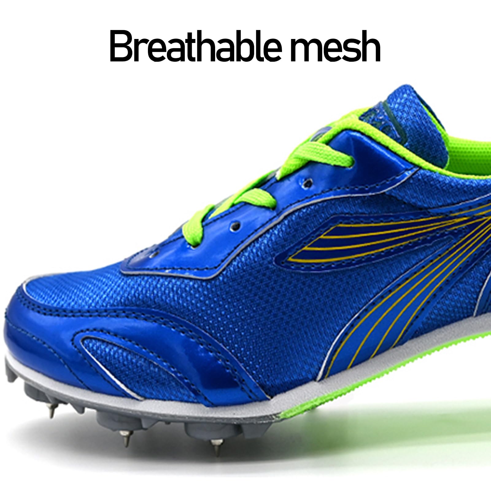 Scarpe Chiodate Atletica Leggera Unisex - 8 Chiodi, Traspiranti E Antiscivolo, Per Sprint E Salto - Foto 14