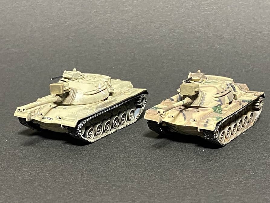 Amazon.co.jp: WTM9 1/144 M48A3パットンx2種セット 砂漠迷彩