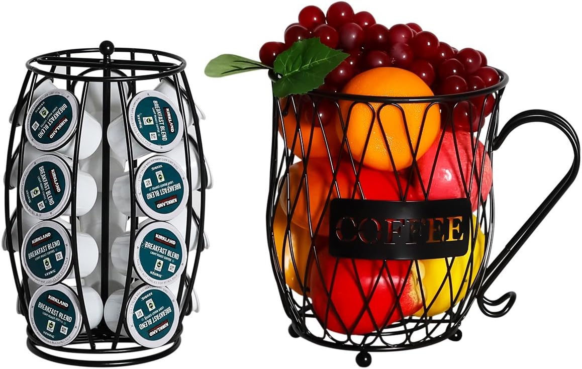 PAG Metal Wire Coffee Pod Basket and Coffee Pod Holder