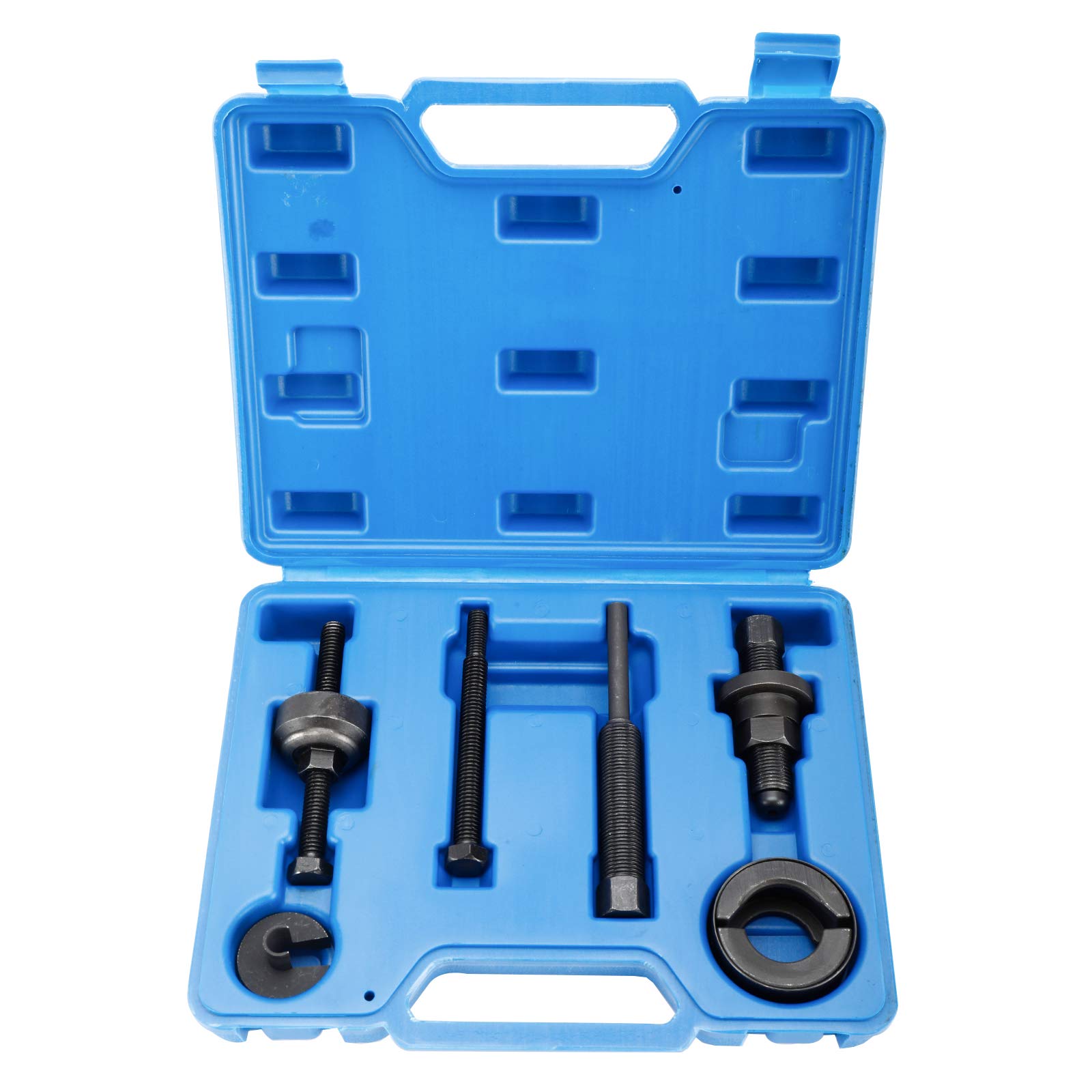 Power Steering Pump Pulley Service Set Puller Remover Installer Tool Kit Compatible for GM, Ford, Chrysler Truck